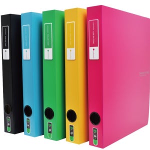 미네끄네 칼라칩바인더 3공D링바인더 A4 투명