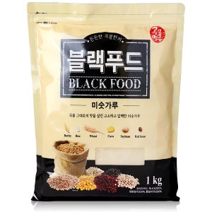 곡물명가 블랙푸드 미숫가루 1kg x 1개,선식