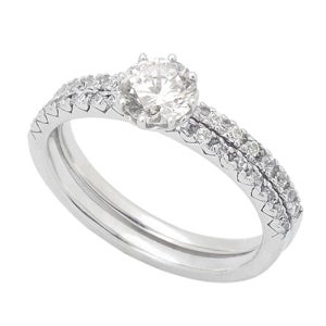 18K 조세핀더블S 반지