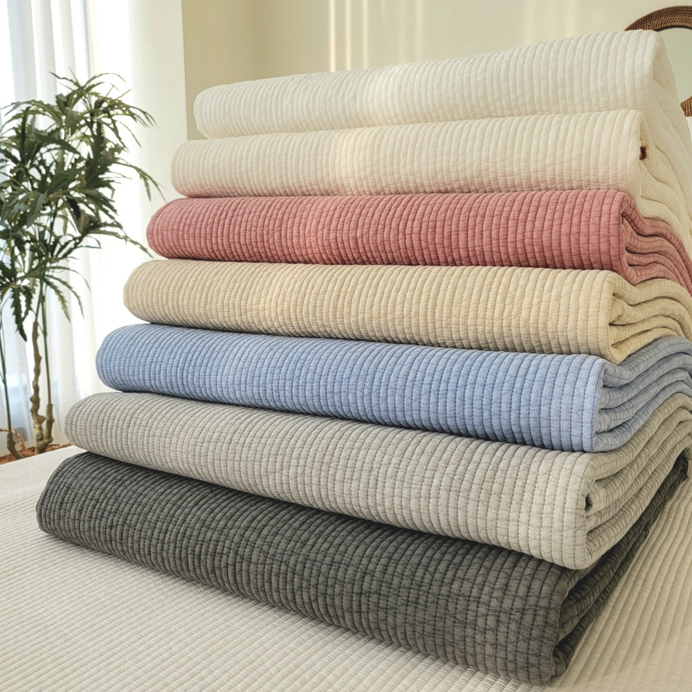 이브리다 오가닉 유기농 순면 사계절 침대패드 일자 매트리스 패드 SS 고정밴드 X