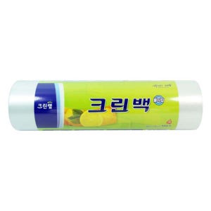 크린 롤백 대 30cm X 40m 500매 업소용 롤팩 위생백 비닐 크린랲 12개
