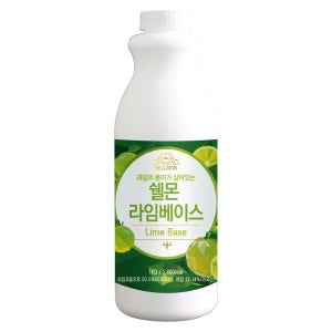 쉘몬 라임 모히또 음료베이스 1kg 에이드 스무디