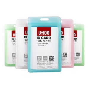 반투명 명찰 트렌드 목걸이 신분증케이스 명찰 목걸이줄 아이디카드 신분증 부착용