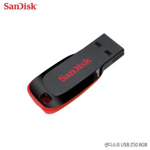 샌디스크 USB 크루저 블레이드 z50 8GB 정품 초경량 유에스비
