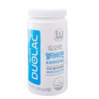 듀오락 멀티비타민 프로바이오틱스 450mg x 60캡슐