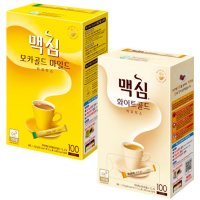 맥심 모카골드 100T + 맥심 화이트골드 100T(1+1)