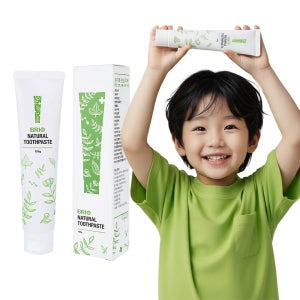 브리오 천연유래성분 치약 / 임산부 어린이 유아 아기 무불소 순한 치약 150g, 1개