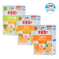 Dole 돌 후룻팝 8입 3박스 혼합 24개 (파인애플, 망고, 오렌지) / 얼려먹는 디저트