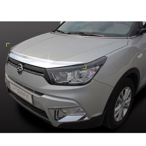 티볼리에어 크롬 본넷가드/익스테리어/후드가드/본넷가드/본네트/(2014~)