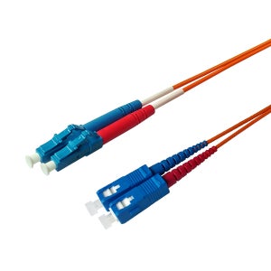 DW-LSM-30M LC-SC-2C 멀티모드 광케이블 30M/LC타입/SC타입/SFP/광점퍼코드/광패치코드/OM1/국내생산