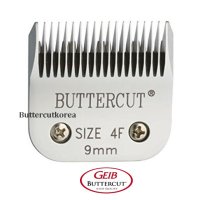 버터컷클리퍼날 4F (9미리) Geib Buttercut 애견미용바리캉날