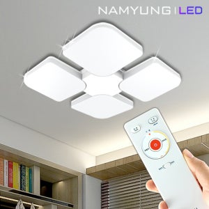 타로시 남영 드론 LED방등 리모콘 40W 조색 조광 취침조명 아이 공부
