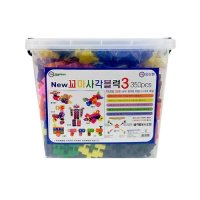 토이맨 뉴꼬마 사각블럭 3 350pcs