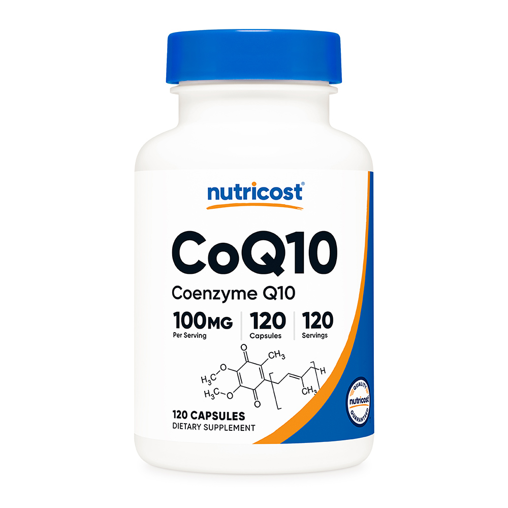 뉴트리코스트 유비퀴논 코엔자임Q10 코큐텐 100mg 120캡슐 120일분