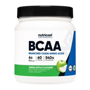 뉴트리코스트 아미노산 BCAA 540g 대용량 파우더 분말 60회분 그린애플맛