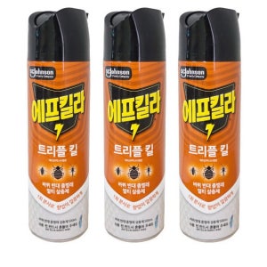 에프킬라 바퀴살충제 트리플킬 500ml x3개 무향 바퀴벌레약 울트라 빈대 좀벌레