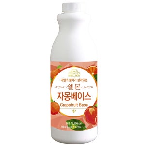 카페음료 과육타입 쉘몬 자몽농축액 음료베이스 1kg