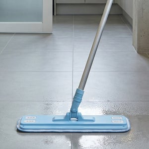 바닥 청소 물걸레 밀대 막대걸레 극세사 밀대걸레 40cm