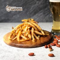 영화관 즉석 땅콩 버터구이 오징어 200g 맥주안주 주전부리