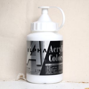 알파 실버 아크릴물감 250ml 낱색