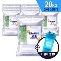 밀크스페셜티 WPC 미국 포대유청단백질 프로틴 헬스보충제 20kg