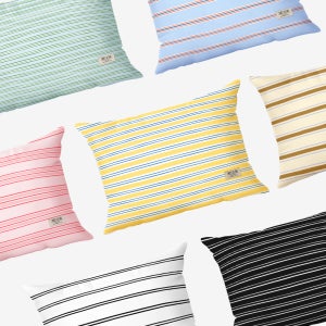 [더자리] 항균 솔리드 패턴 극세사 베개커버 30x50 40x60 50x70 사계절용