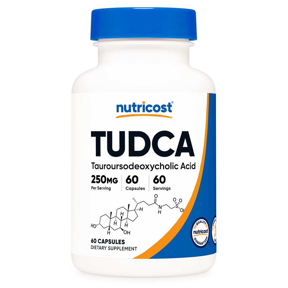 뉴트리코스트 <b>TUDCA</b> 투드카 (타우린 + 우르소데옥시콜산) 250mg 60캡슐 2개월분