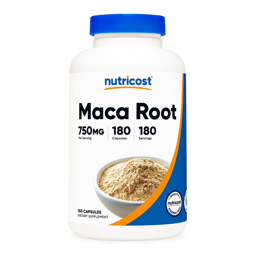 뉴트리코스트 마카뿌리 750mg 마카 루트 대용량 180캡슐 6개월분
