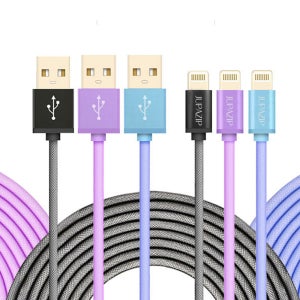아이폰케이블 고속충전 매쉬케이블 USB 케이블 0.5m