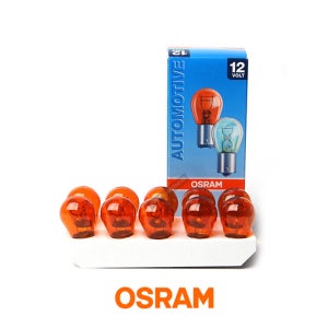 오스람 브레이크 전구 등 자동차 후미등 후진등 황색싱글 150도 1각