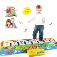 Ularma Kids Baby Education Touch Play Keyboard Singing Gym Carpet Mat Toy