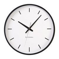 KATOMOKU plywood wall clock 전파 시계 초침 km- 49BRC