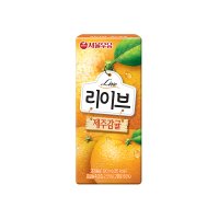 서울우유 리이브 제주감귤 190ml