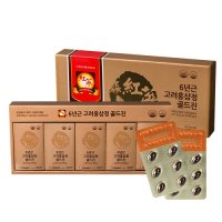 고려인삼유통 6년근 고려홍삼정 골드진 500mg x 120캡슐