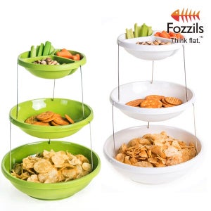 FOZZILS 파티볼 3단 접이식 캠핑식기/캠핑용품