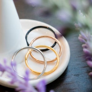 써지컬스틸 남여 여자 2mm 링반지