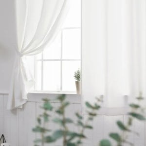 까르데코 피핀솔리드 작은창 암막커튼1장