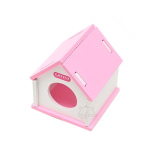 [카르노] 러블리 오두막 핑크/햄스터 은신처