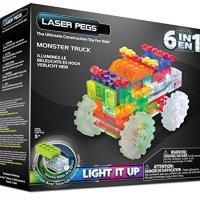 Laser Pegs 6-in-1 Zippy Do Monster Truck Construction Set