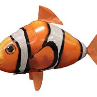 에어 스위머 물고기 헬륨풍선 조종 Air Swimmers Remote Control Flying Clownfish