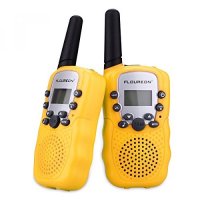 FLOUREON T-388 8 Channel Twin Walkie Talkies UHF400-470MHZ 2-Way Radio Interphone 3Km Long Distance