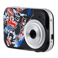 Compact Digital Camera for Kids/Children No Memory Card Needed - Takes up to 100 Images (Batman)