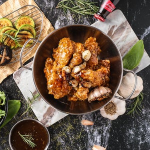 아이엠소스 브라운갈릭소스 5kg 양념 치킨 달콤마늘