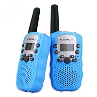 FLOUREON T-388 8 Channel Twin Walkie Talkies UHF400-470MHZ 2-Way Radio Interphone 3Km Long Distance