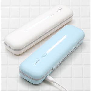아이리버 충전식 휴대용 칫솔살균기 TBS-1000 졸업 입학 선물 여행용 칫솔 케이스
