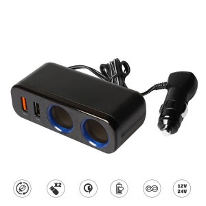 차량용 멀티소켓 멀티시거잭 시거소켓 usb 2구/3구 충전기 파워 12v/24v