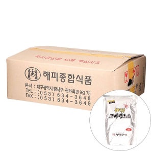 그래비소스 2KG/해피 BOX(6) 돈까스 양식 스테이크 베이스 소스