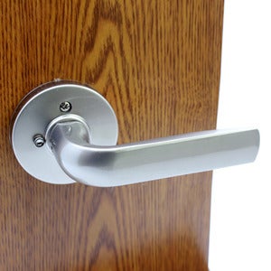 바보금속 BBL-105 핀타입 방문손잡이 (실버)