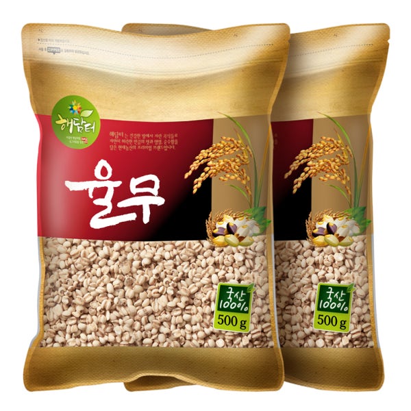 국산 율무 1kg (500gX2봉)