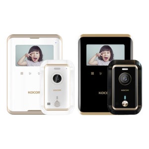 코콤 아날로그 인터폰 비디오폰 KCV-R431E 초인종별도